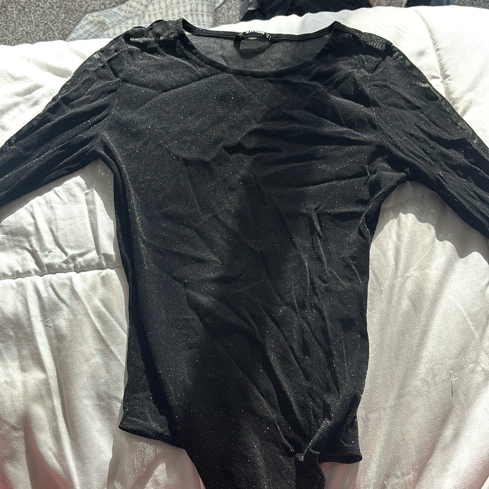 Black SHEIN body suit